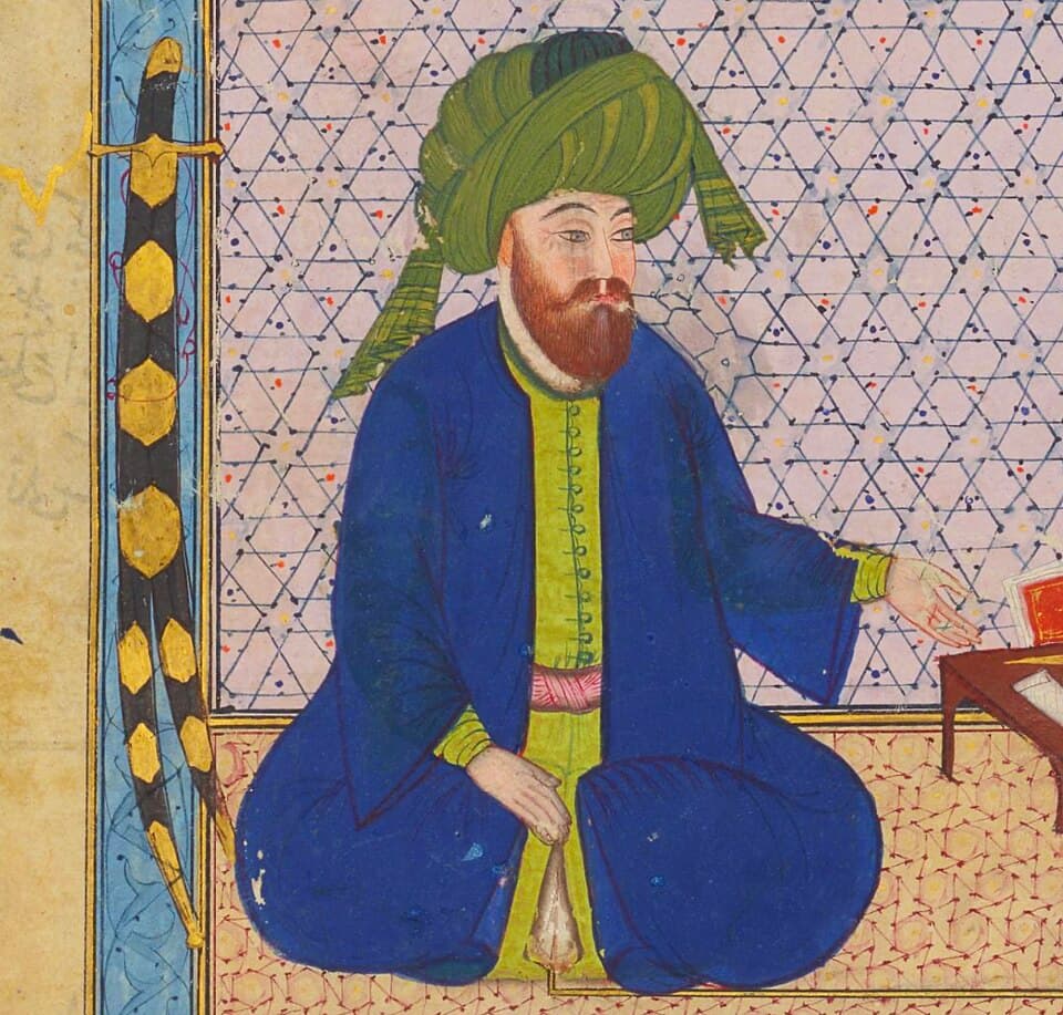 Chester Beatty T 414 fol 125v Husayn ibn Ali