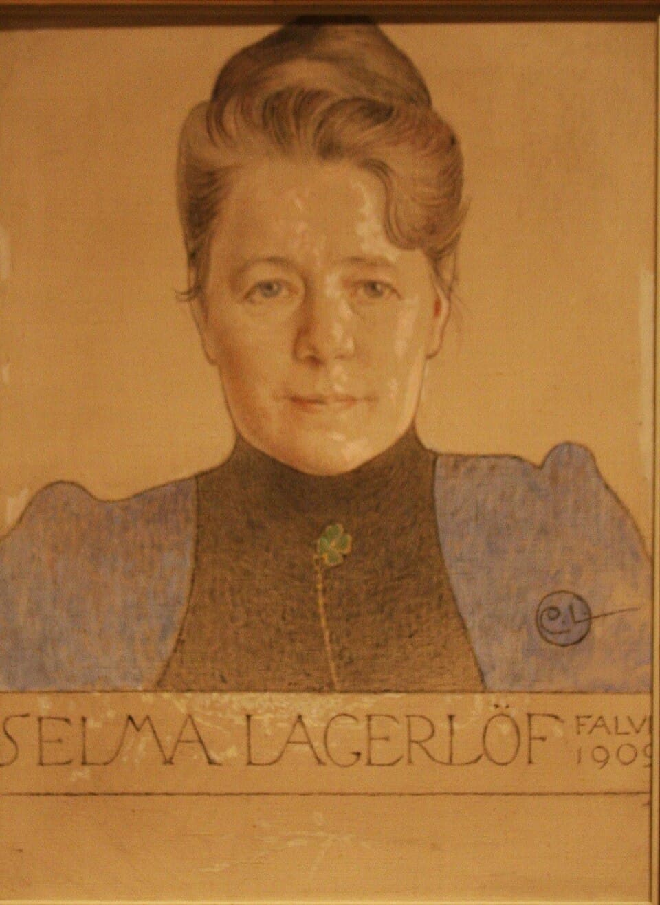 The Author Selma Lagerlöf label QS:Lsv,"Selma Lagerlöf"label QS:Len,"Selma Lagerlöf"