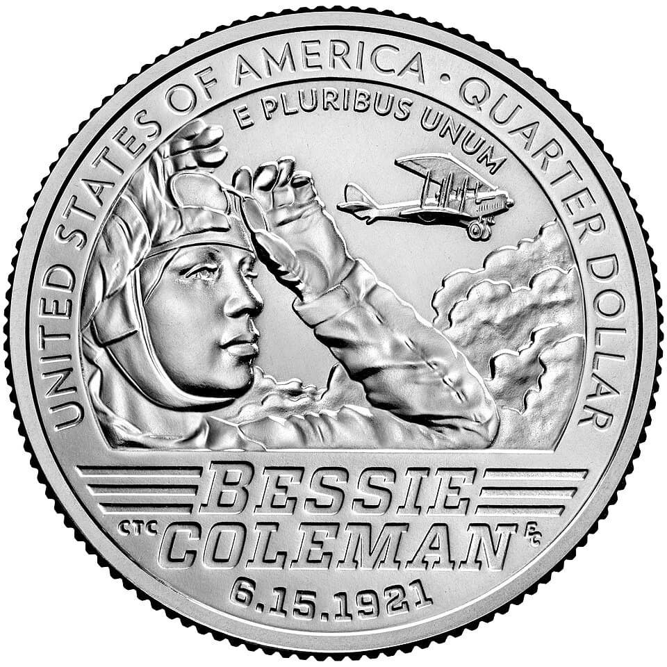 2023 Bessie Coleman Womens Quarter