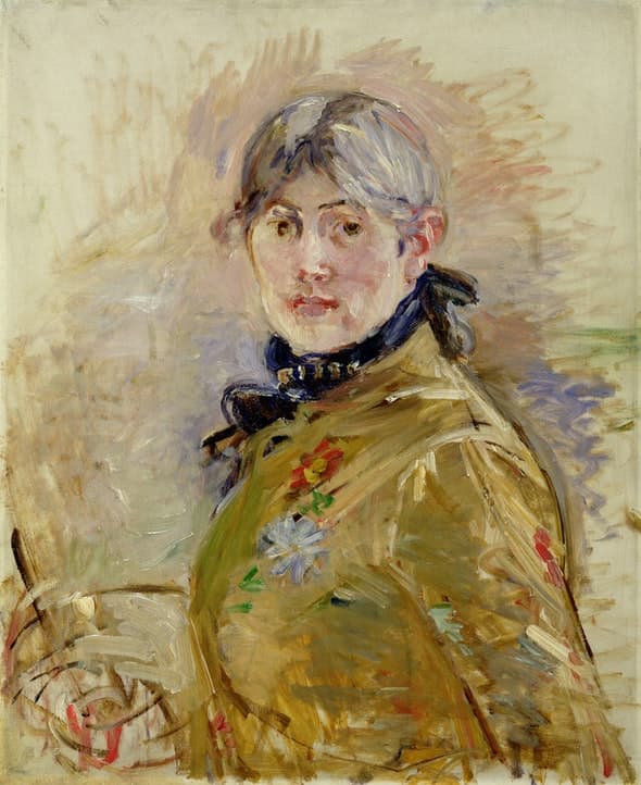 Self-Portrait by Berthe Morisot, 1885