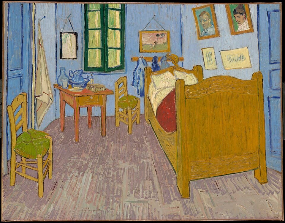 Vincent van Gogh's Bedroom in Arles
