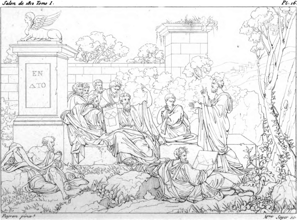 Peyron - The School of Pythagoras (1812)