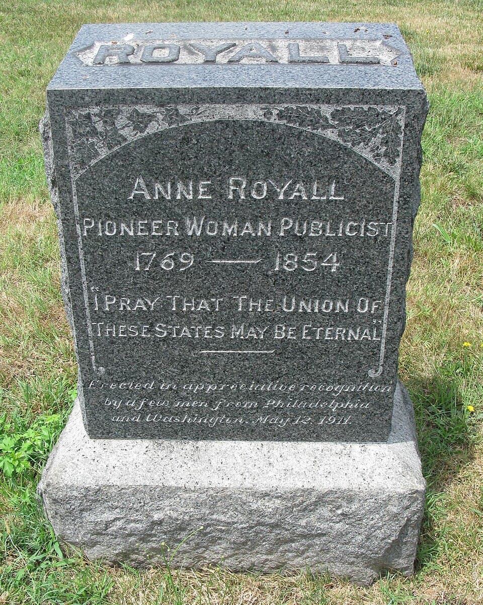 AnneRoyallHeadstone