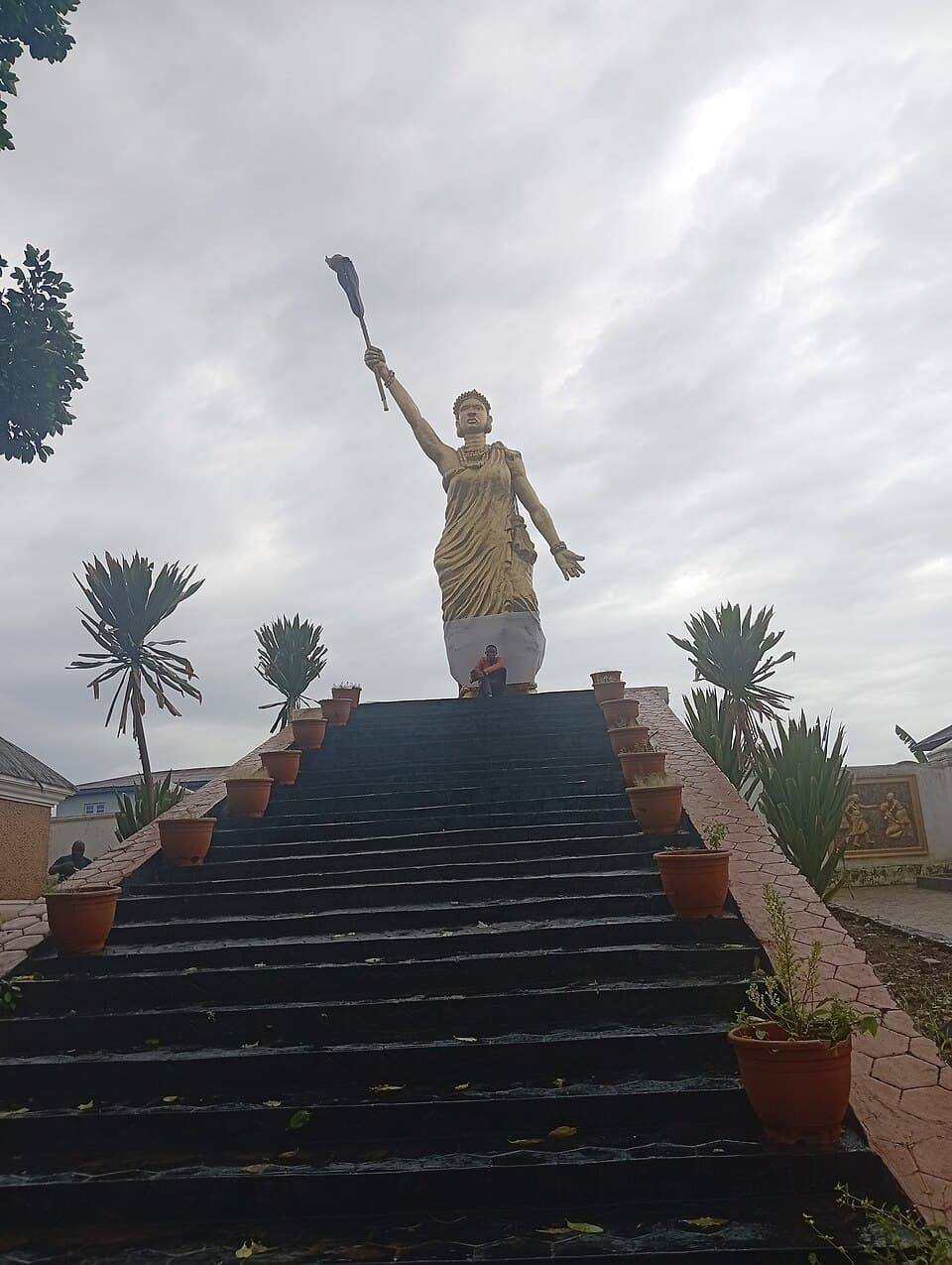 Front view of Queen Moremi Ajasoro