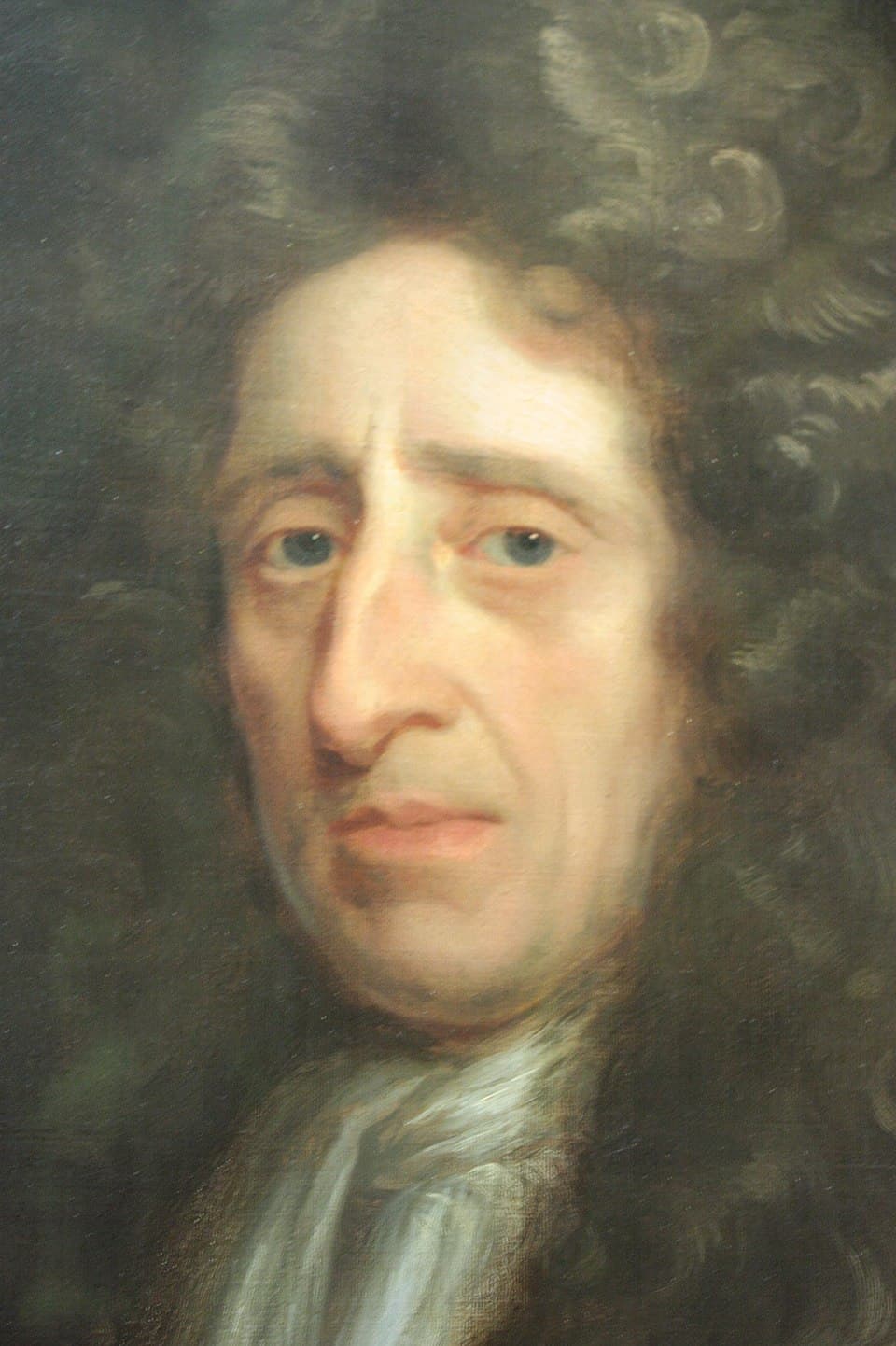 John Locke's Kit-cat portrait by Godfrey Kneller, National Portrait Gallery, London