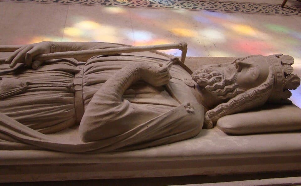 Gisant de Clovis Ier