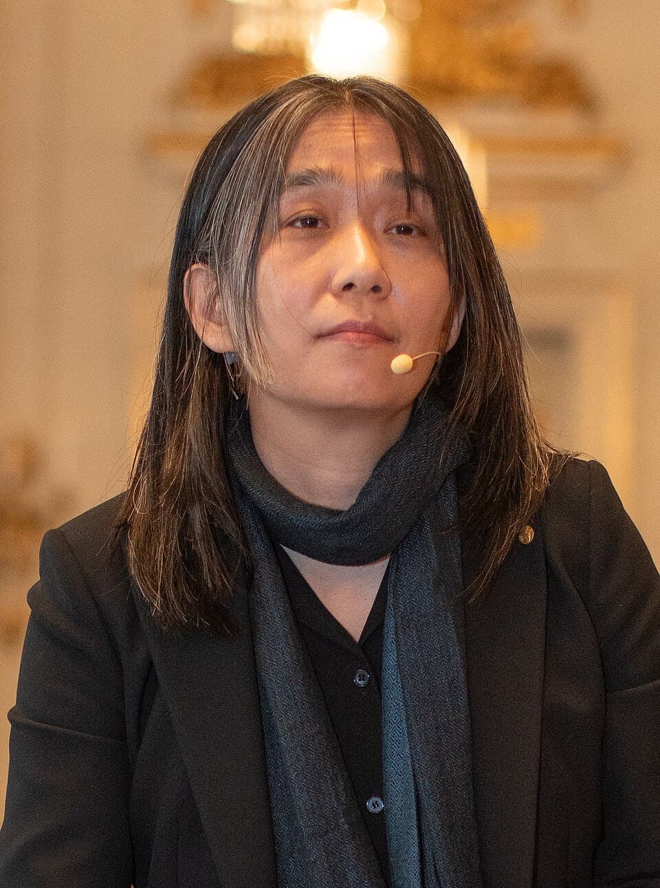 Han Kang, 2024 Nobel Prize Laureate in Literature (cropped)