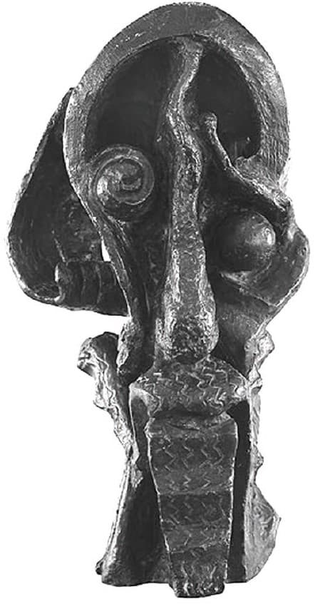Sculpture of Rabindranath Tagore by Ramkinkar Baij in bronze