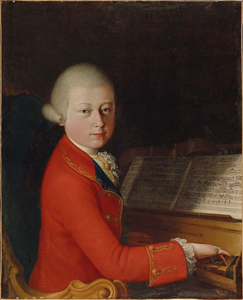 Portrait de Wolfgang Amadeus Mozart