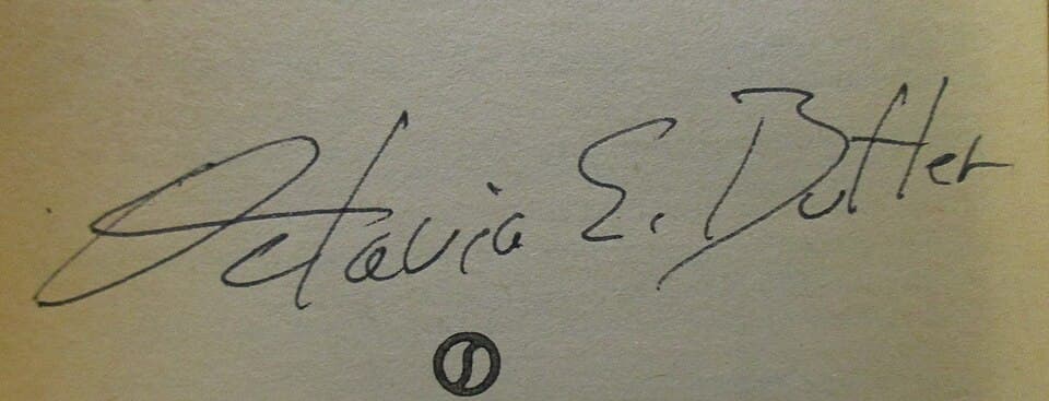 Octavia E. Butler signature