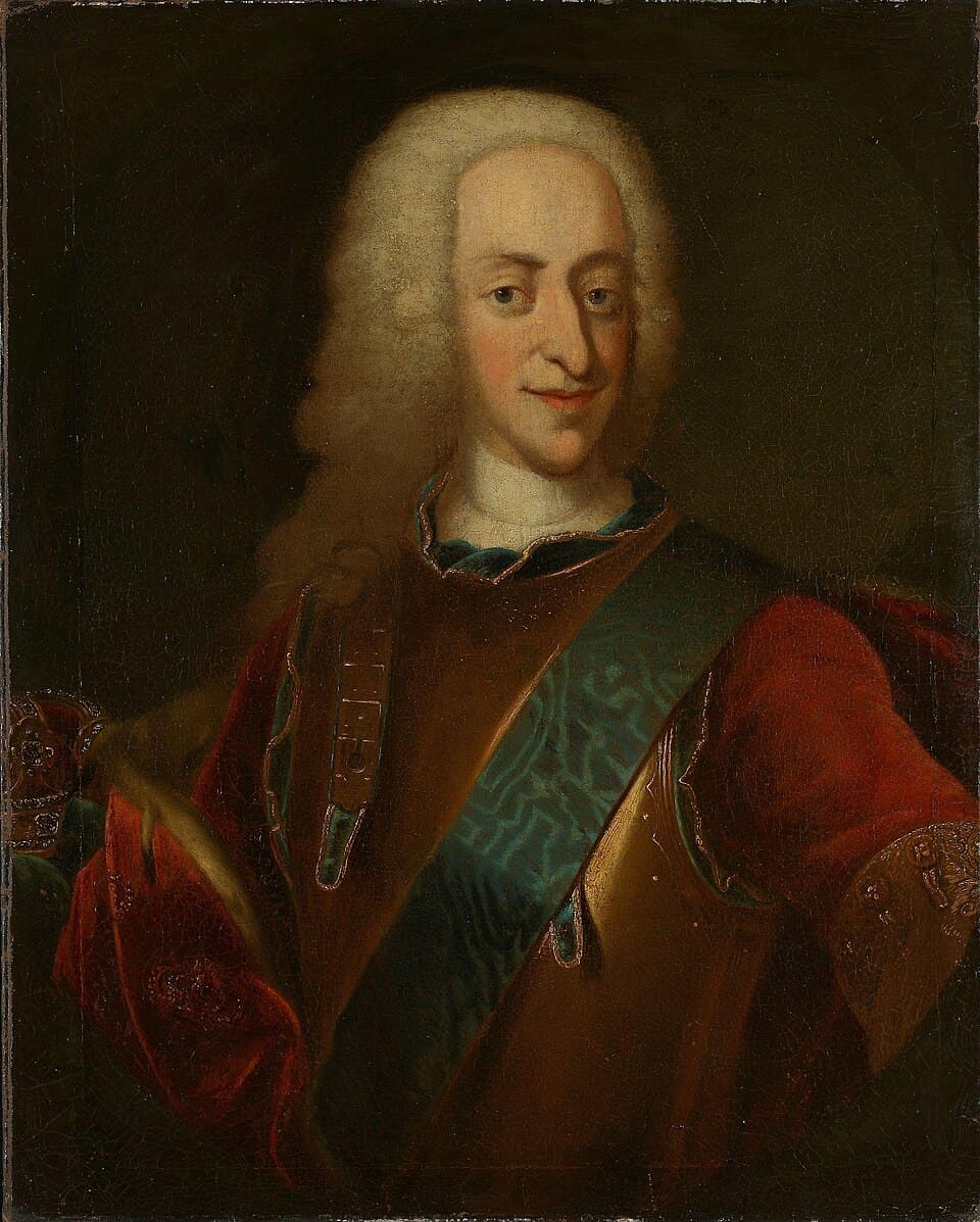 Painting title QS:P1476,en:"Painting "label QS:Len,"Painting "label QS:Lnb,"Christian VI"