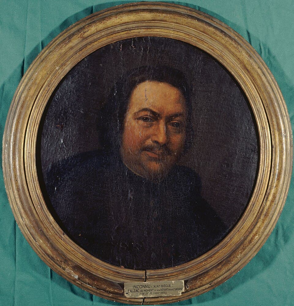 French:  Portrait présumé d'Honoré de Balzac (1799-1850), écrivain. title QS:P1476,fr:"Portrait présumé d'Honoré de Balzac (1799-1850), écrivain. "label QS:Lfr,"Portrait présumé d'Honoré de Balzac (1