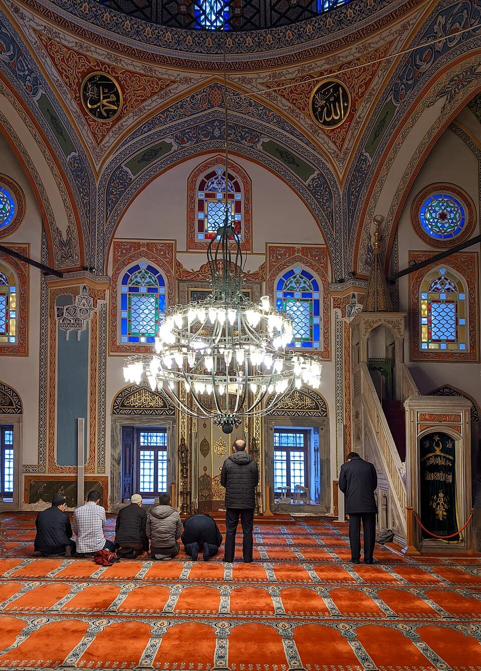 Sinan Pasha Mosque, interior