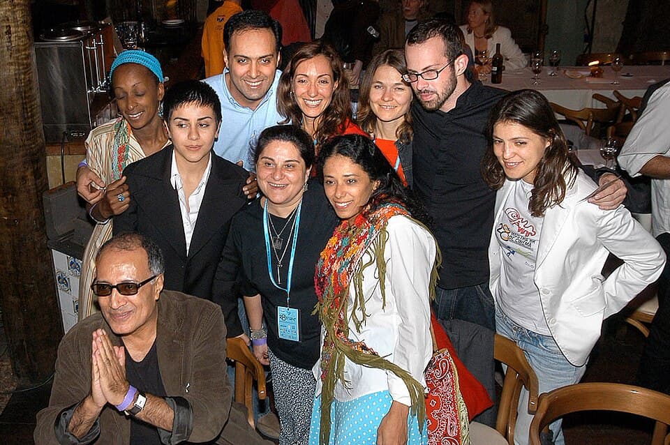 Abbas Kiarostami and Mania Akbari and Scott Crary MostraSP