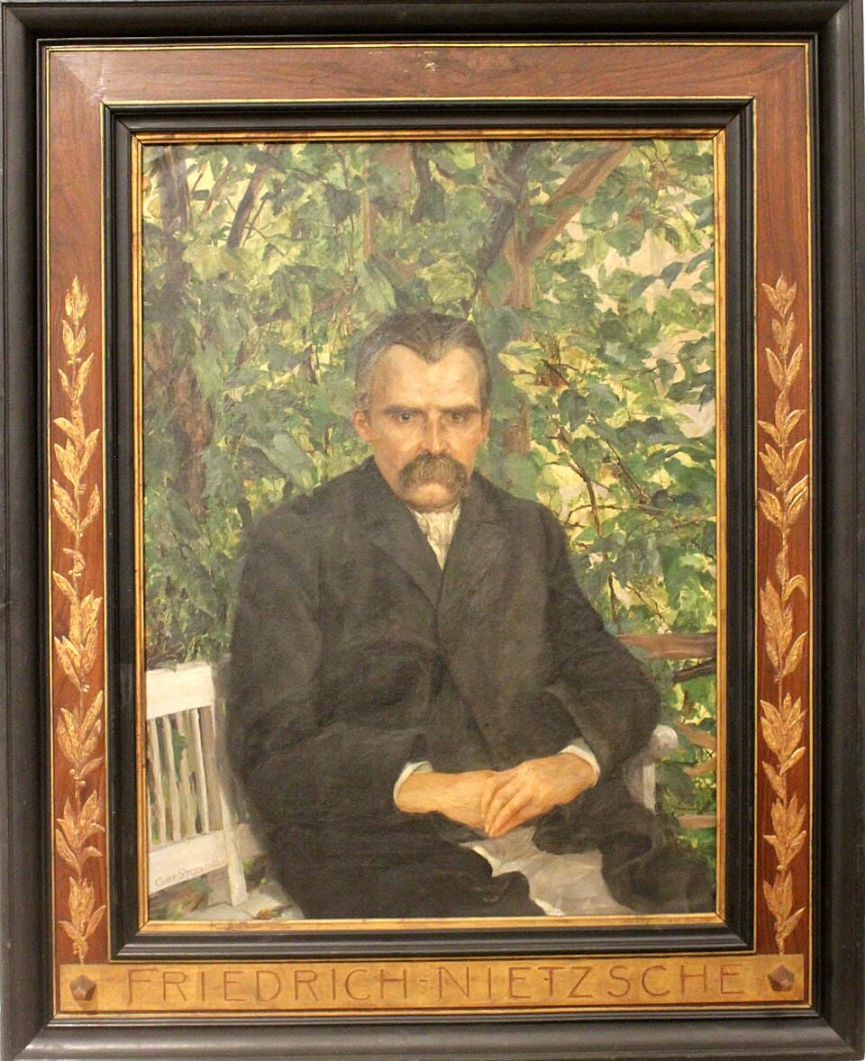 Weimar, Museum Neues Weimar, Curt Stoeving, Bildnis von Friedrich Nietzsche