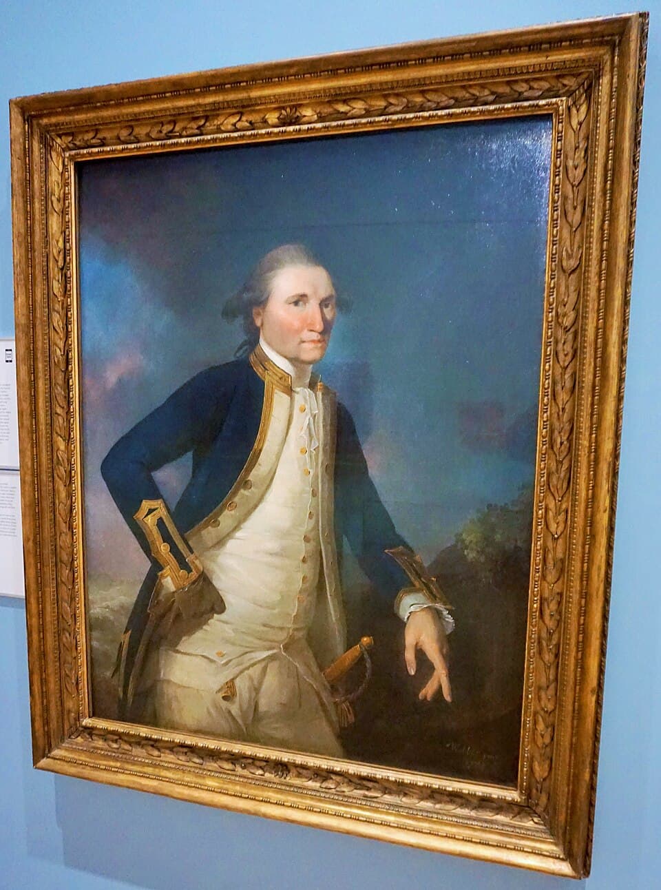 National Portrait Gallery, Canberra, Australia - Joy of Museums - Portrait of Captain James Cook RN