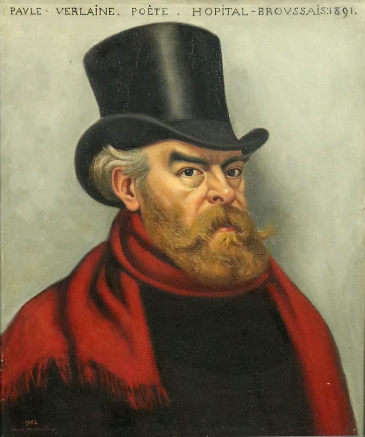 Louis Gustave Cambier - Dichter Paul Verlaine