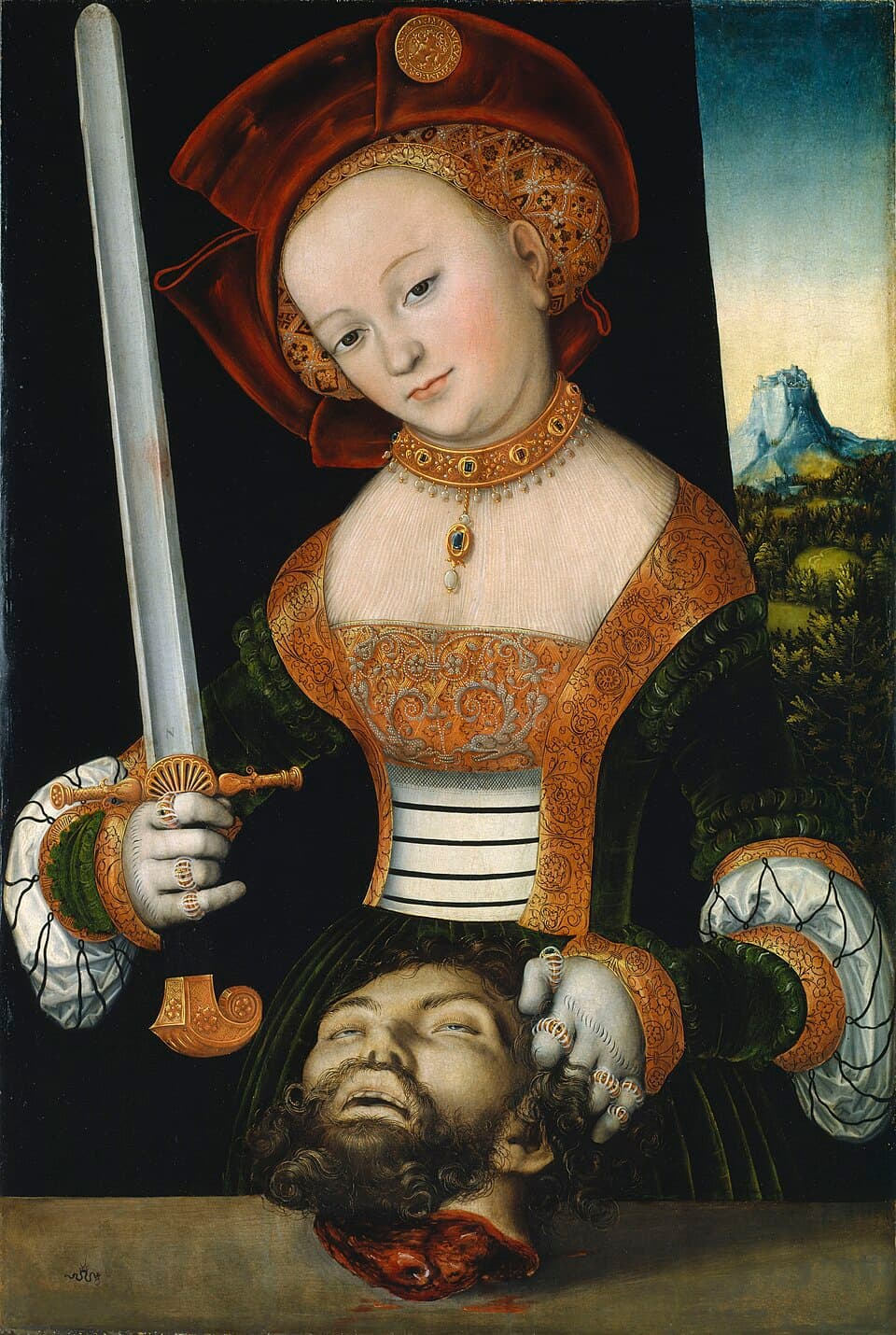 Judith with the Head of Holophernes

label QS:Lit,"Giuditta con la testa di Oloferne"
label QS:Lfr,"Judith avec la tête de Holopherne"
label QS:Lpl,"Judyta z głową Holofernesa"
label QS:Lnl,"Judith m