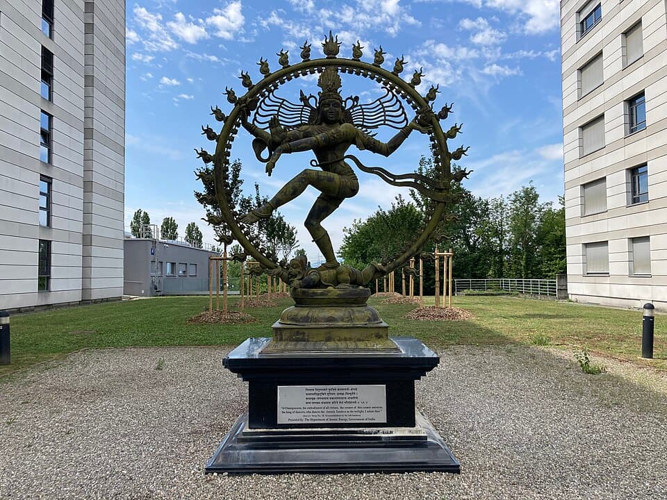 Shiva statue at CERN 02