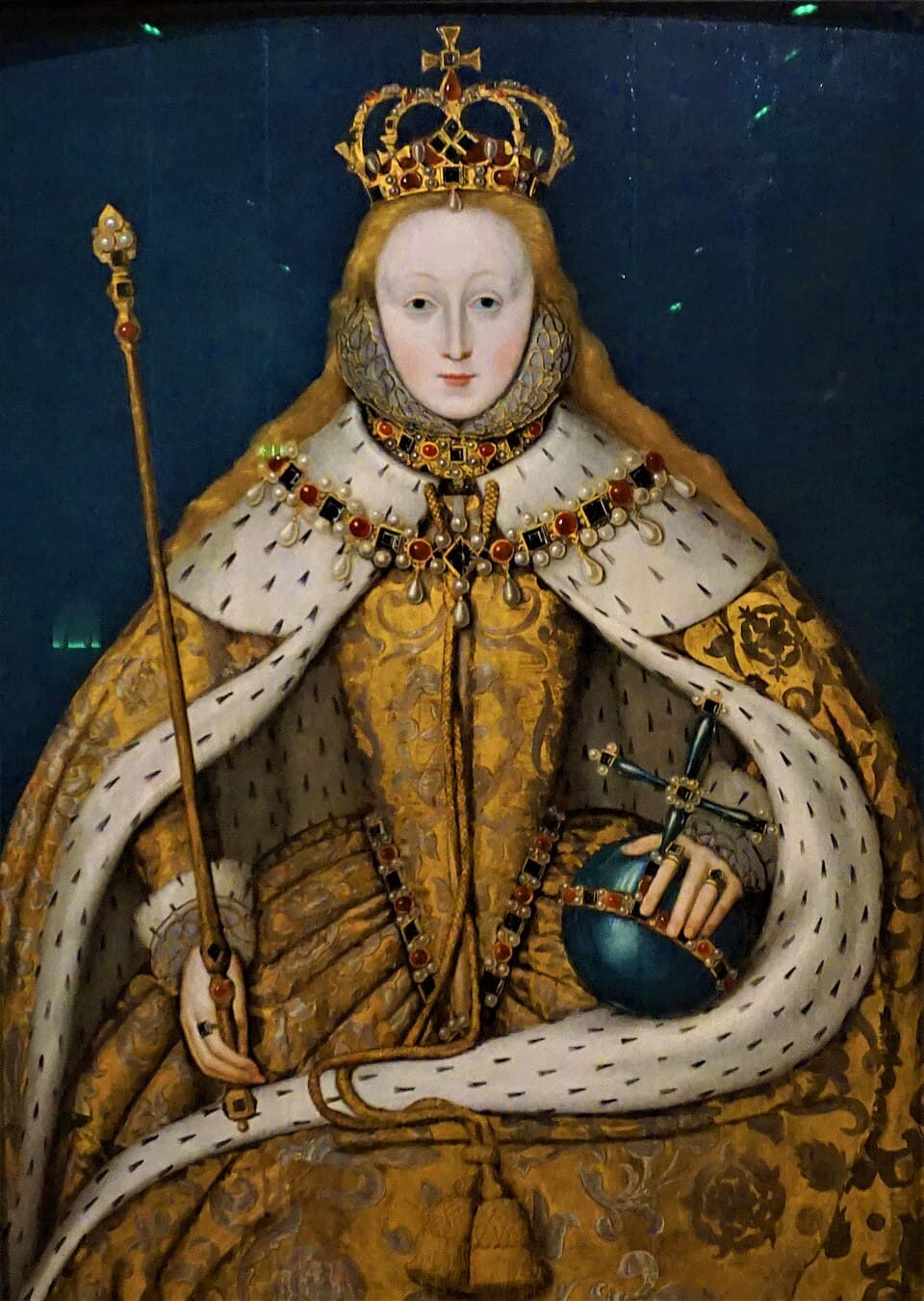 Queen Elizabeth I (copy after an original of c.1559) title QS:P1476,en:"Queen Elizabeth I (copy after an original of c.1559) "label QS:Len,"Queen Elizabeth I (copy after an original of c.1559) "label