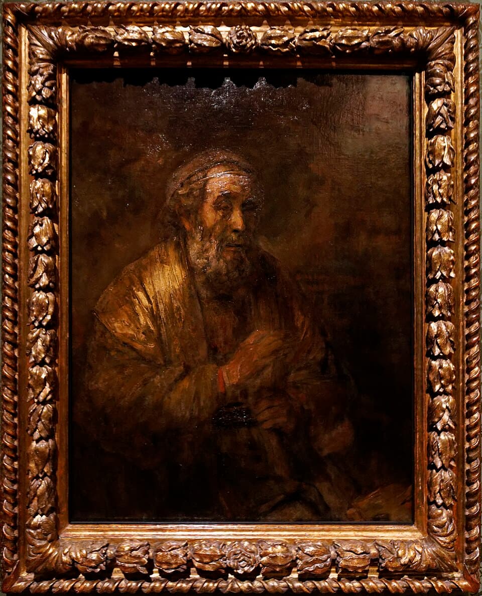 Den Haag - Mauritshuis - Rembrandt Harmensz. van Rijn (1606-1669) - Homer 1663