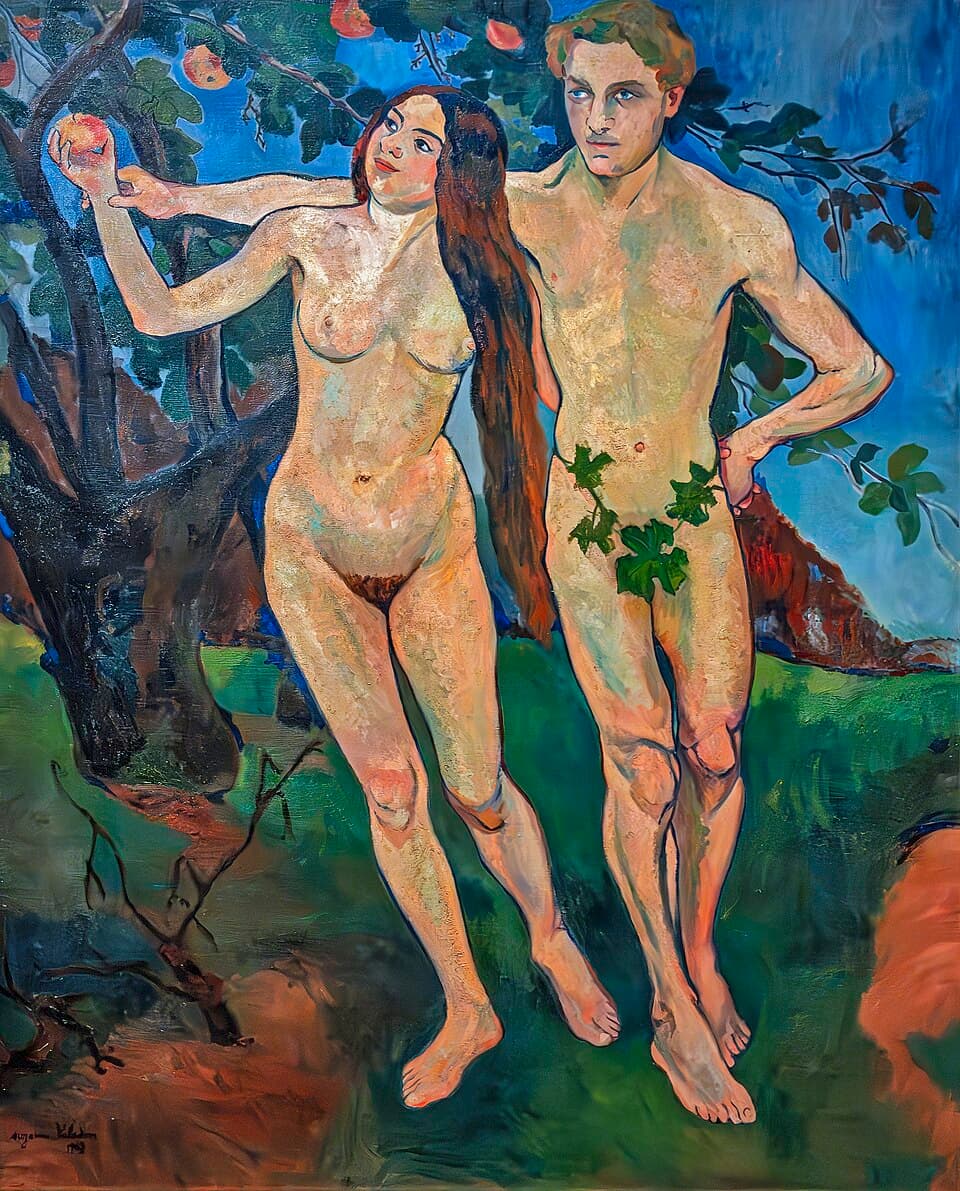 (Barcelona) L'été ou Adam et Eve - Suzanne Valadon - Musée national d'Art moderne Paris