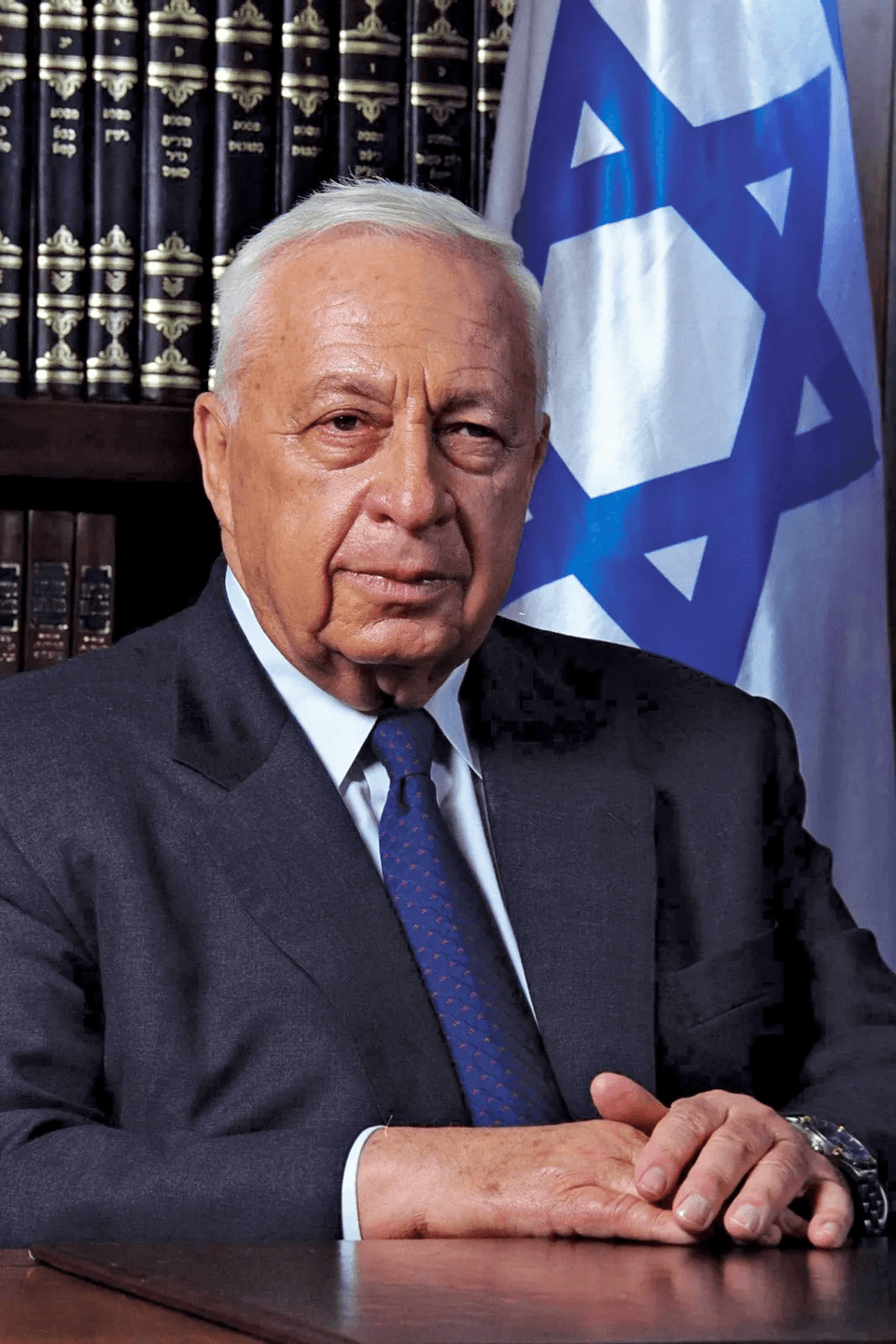 Ariel Sharon official portrait 2001