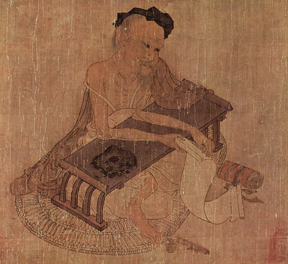 Portrait de Wang Wei