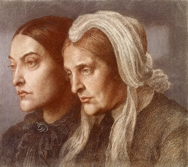 Christina Georgina Rossetti; Frances Mary Lavinia Rossetti (née Polidori)