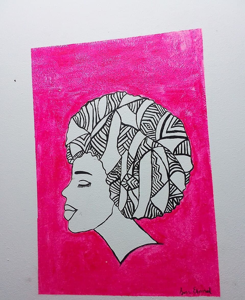 Art painting from Indwe Residence (SSV), Nelson Mandela University