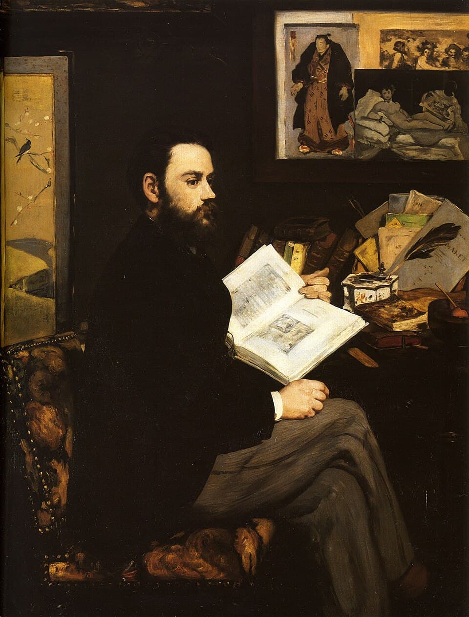 Portrait de Émile Zola