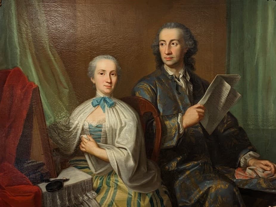 Elisabeth Antoinette Suzanne Lagier de Pluviannes et Antoine-Noé de Polier de Bottens