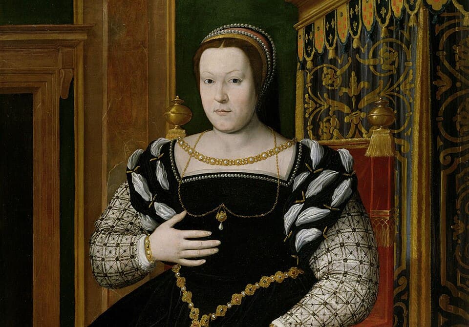 Santi di Tito - Portrait of Catherine de' Medici