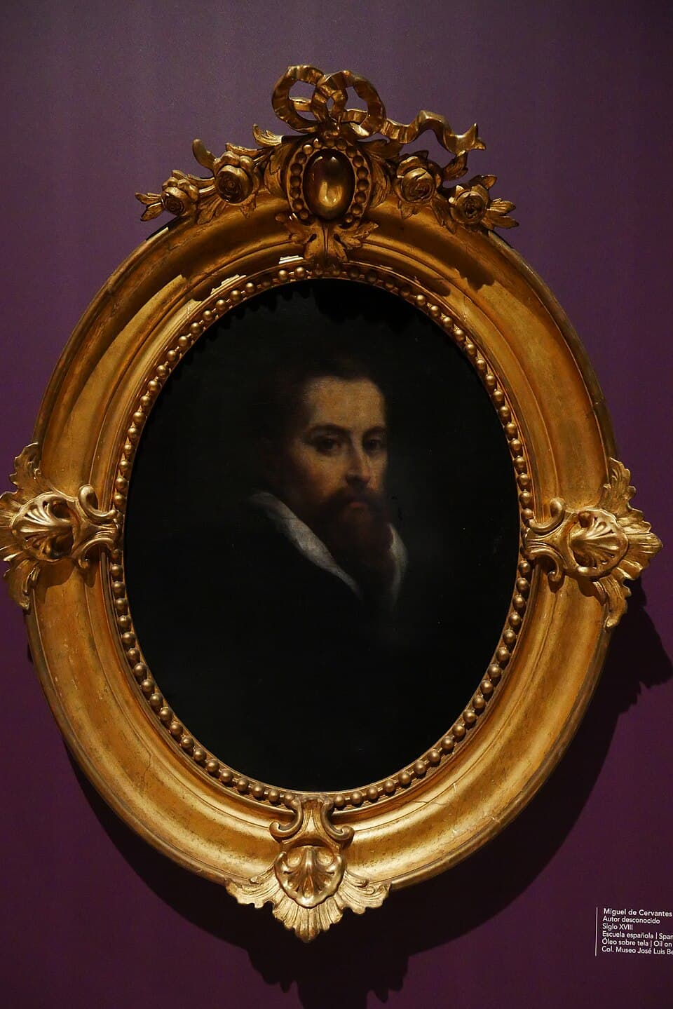 Miguel de Cervantes Saavedra (s. XVIII) en el MIB 01