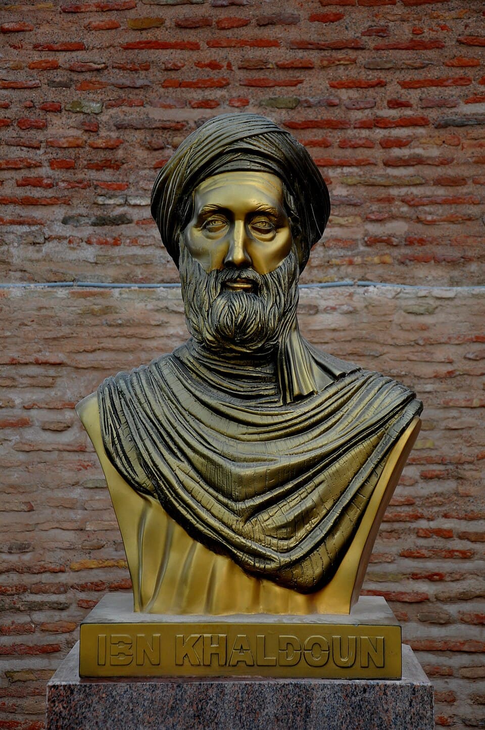 Bust of Ibn Khaldun (Casbah of Bejaia, Algeria) 1