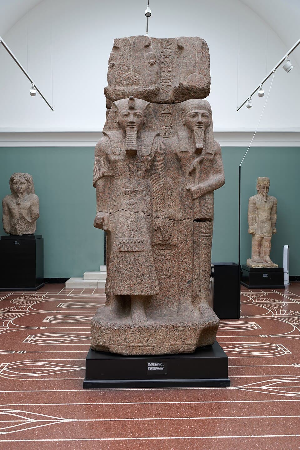 King Ramesses II and the God Ptah, Ny Carlsberg Glyptotek, Copenhagen, 20220618 1031 6995