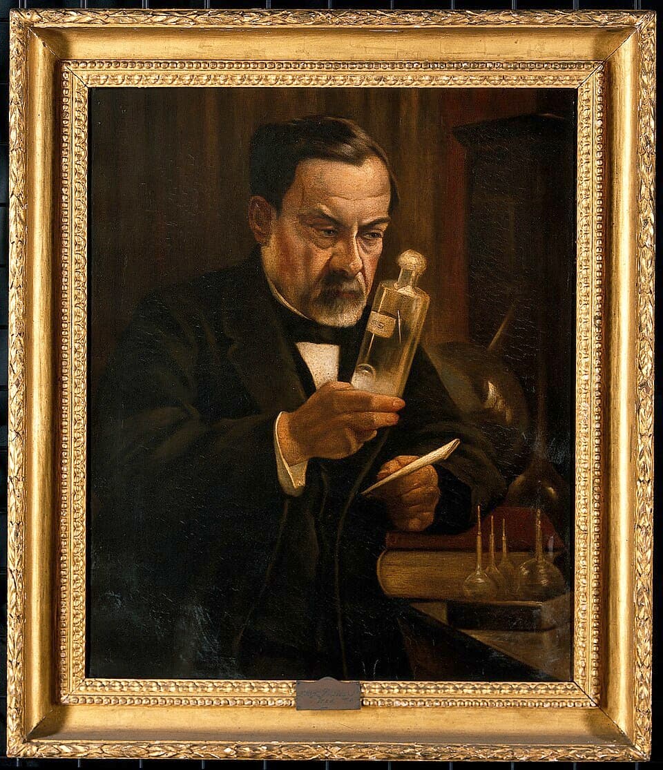 Louis Pasteur, proponent of the 'germ' theory of disease.