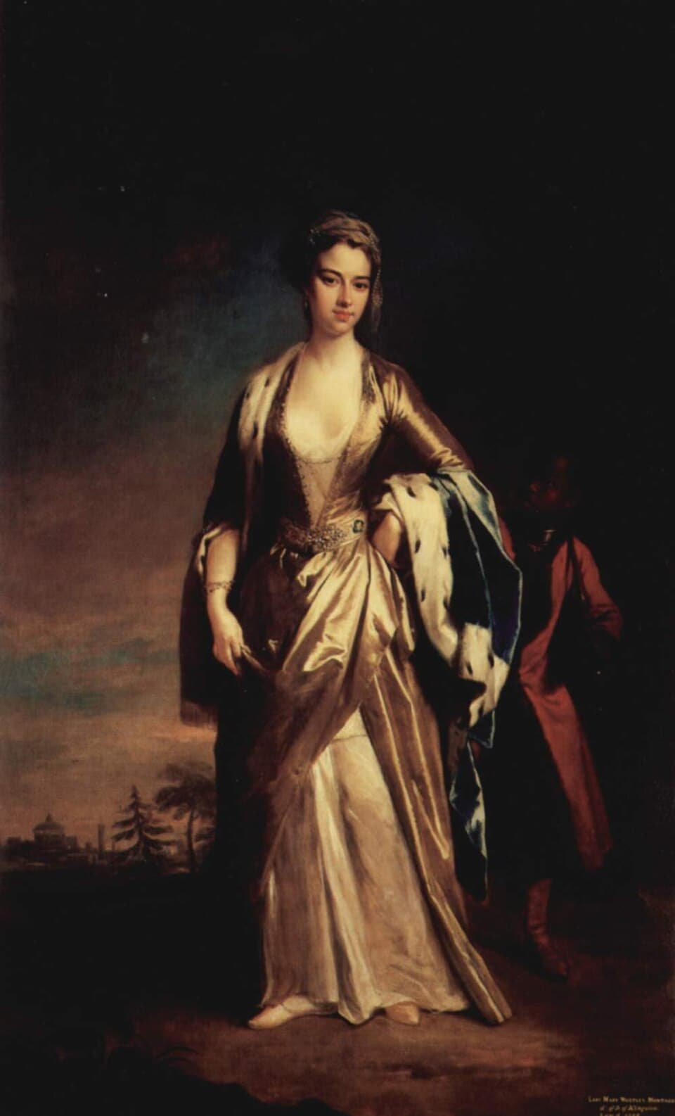 Portrait of Lady Mary Wortley Montagu (1689-1762)