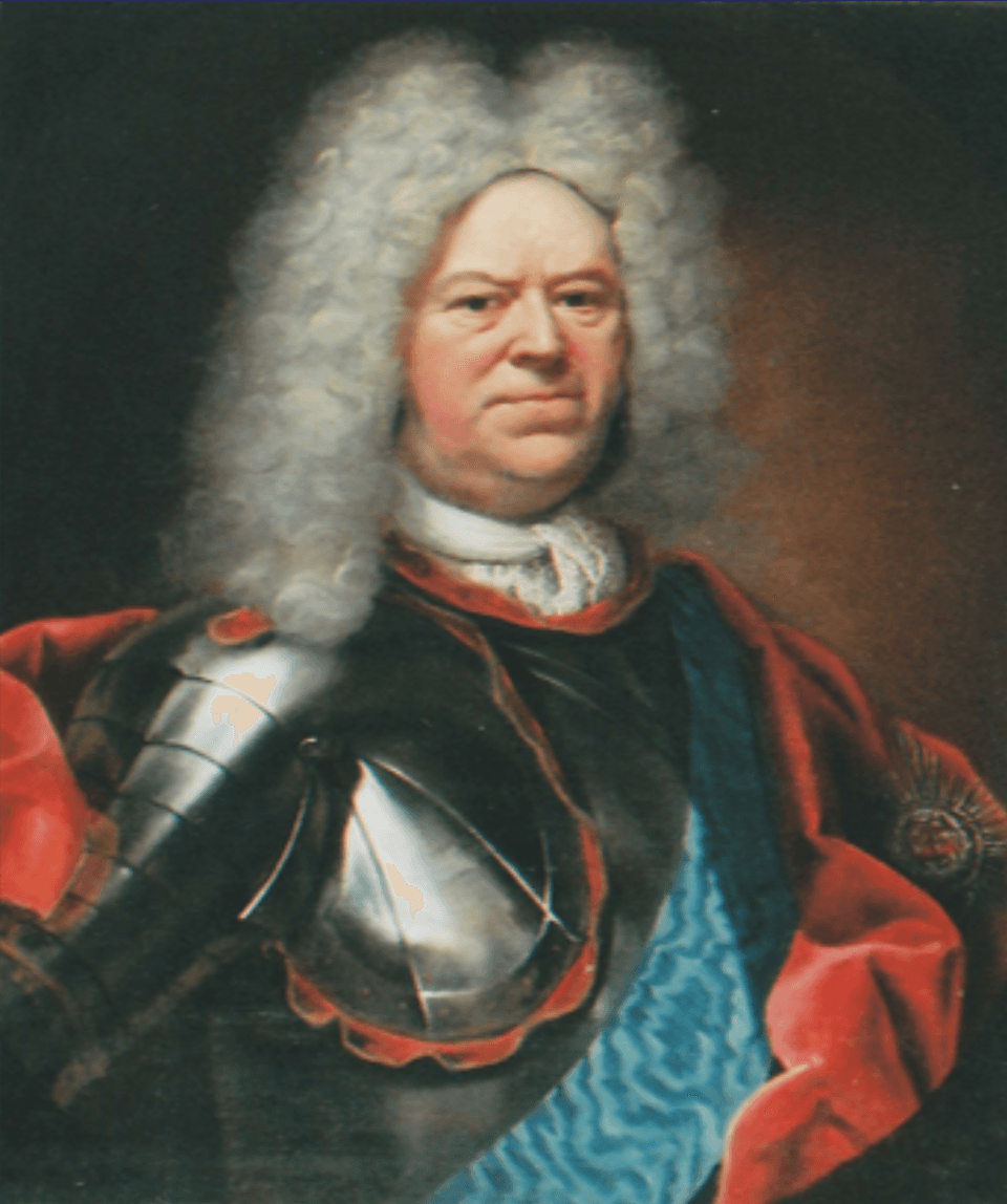 Jobst von Scholten by Johann Salomon Wahl (ca. 1720)