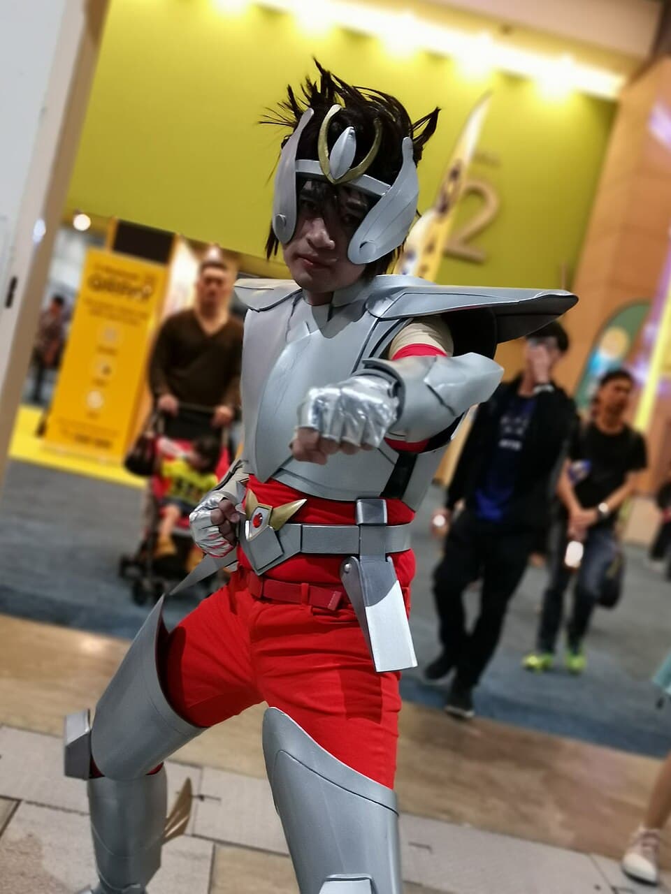 Cosplay of Pegasus Seiya at Asia Comic Con 2019