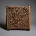 Tablette en bois (lawh)