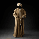 Scholar's robe and turban