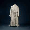 La robe de lin blanc