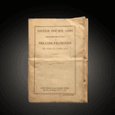 Programme de théâtre