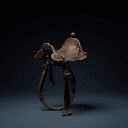 Selle et étriers de cavalerie