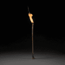 Torche enflammée