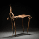 Selle en bois