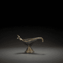 Lampe à huile en cuivre