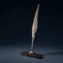 Plume d'oie et encrier