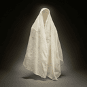Foulard blanc (dupatta)